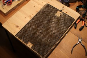 ビカクシダの着生材の作り方［ワイヤーメッシュ版］